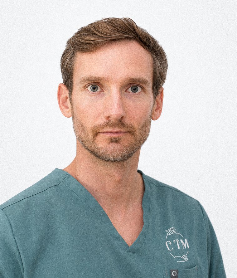Edouard Faure, hand therapist in Geneva